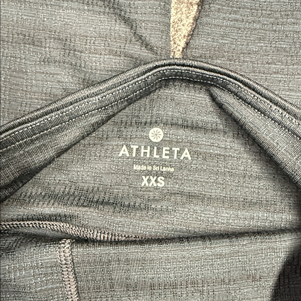 Athleta Charcoal, Blue & Green Leggings - Picture 4 of 6